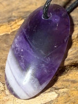 Amethyst Cabochon Edelstein Schmuck Ketten Anhänger - A Qualität #5714 - seelensteinchen