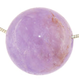 Colgante de bola de amatista de 20 mm - Colgante de collar de piedra pulida - Gema de calidad A #5990