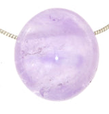 Amethyst Trommelstein Edelstein Schmuck Ketten Anhänger - A Qualität #2246