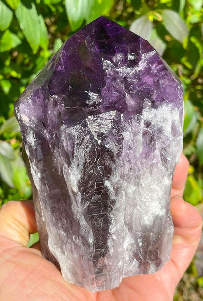 XL Amethyst Spitze Brasilien 984g - Amethystdruse - Kristall - A Qualität #6566