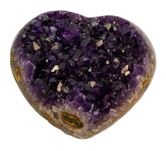 Herz Amethyst Druse Uruguay 901g - Amethystdruse - A Qualität #0649