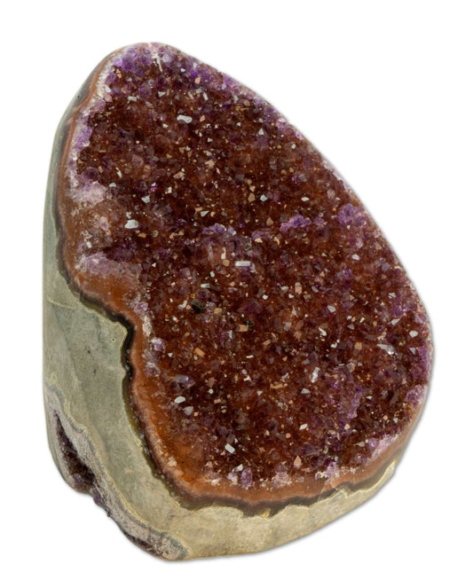 Rainbow Amethyst Druse Uruguay 567g - Amethystdruse - AA Qualität #3332