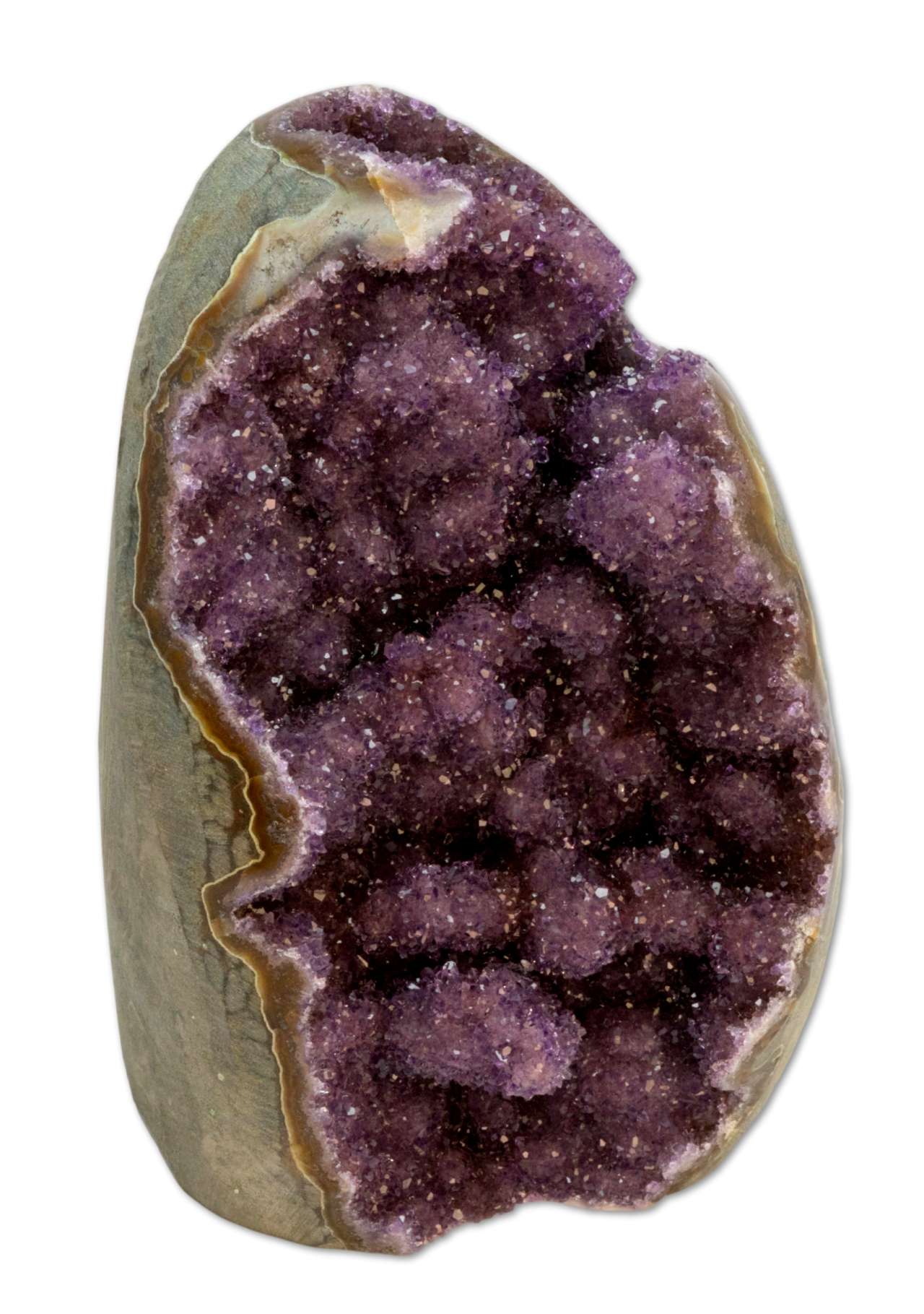 Rainbow Amethyst Druse Uruguay 1300g - Amethystdruse - AA Qualität #3317