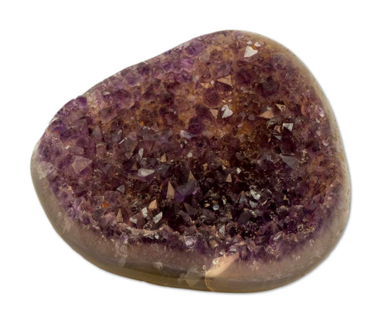 Amethyst Stufe Uruguay 189g - polierter Rand - Amethystdruse - AA Qualität #5208