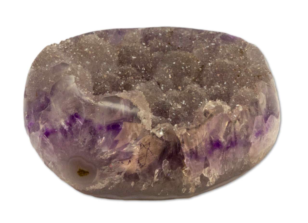 Amethyst Stufe Uruguay 214g - Amethystdruse - Amethyst Druse - AA Qualität #6083
