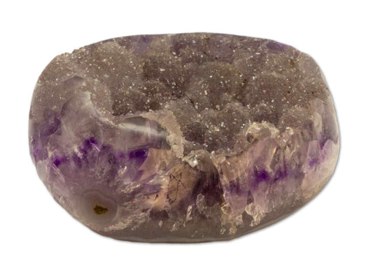 Amethyst Stufe Uruguay 214g - Amethystdruse - Amethyst Druse - AA Qualität #6083