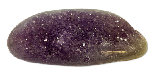 Amethyst Stufe Uruguay 90g - polierter Rand - Amethystdruse - Edelstein - Mineralien - A Qualität #5217