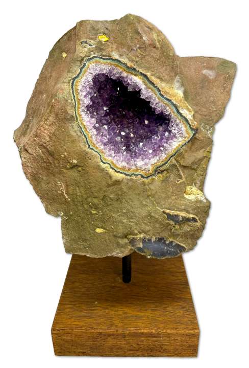 Amethyst in Rock Druse Uruguay 4633g - Amethystdruse - Mineralien - Edelstein - A Qualität #5753