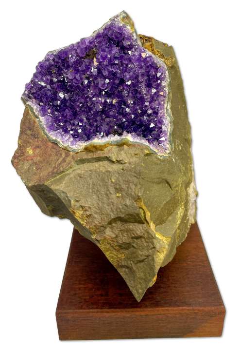 Amethyst in Rock Druse Uruguay 4206g - Amethystdruse - Mineralien - Edelstein - A Qualität #5754