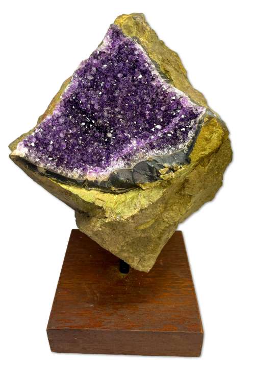 Amethyst in Rock Druse Uruguay 5388g - Amethystdruse - Mineralien - Edelstein - A Qualität #5752