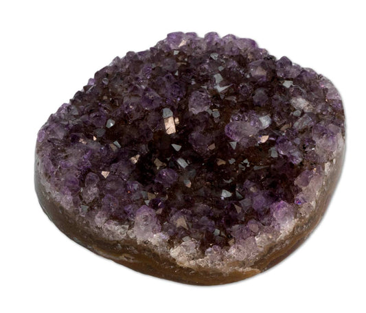 Amethyst Stufe Uruguay 185g - Amethystdruse - Amethyst Druse - polierter Rand - AA Qualität #6084
