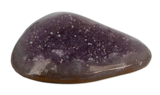 Amethyst Stufe Uruguay 103g - Amethystdruse - Amethyst Druse - polierter Rand - AA Qualität #6391