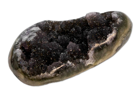 Amethyst Stufe Uruguay 208g - Amethystdruse - Amethyst Druse - polierter Rand - AA Qualität #6394