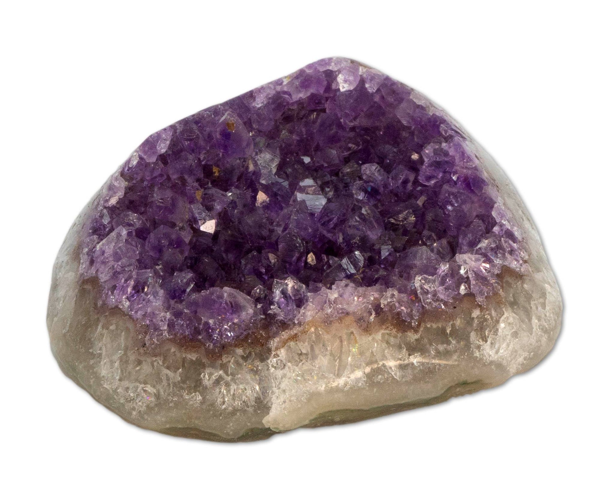 Amethyst Stufe Uruguay 72g - Amethystdruse - Amethyst Druse - polierter Rand - AA Qualität #6212