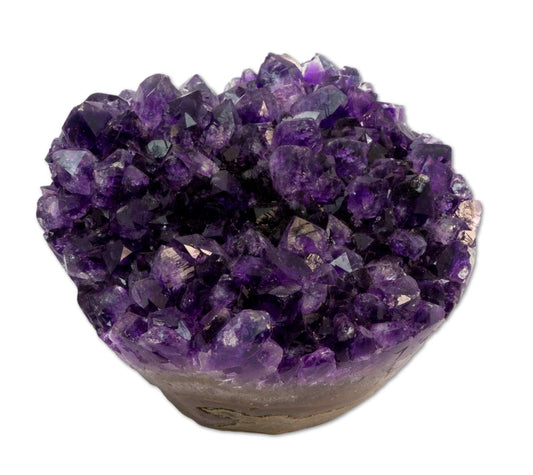 Amethyst Druse Cupcake Uruguay 567g - polierter Rand Amethystdruse - A Qualität #5974