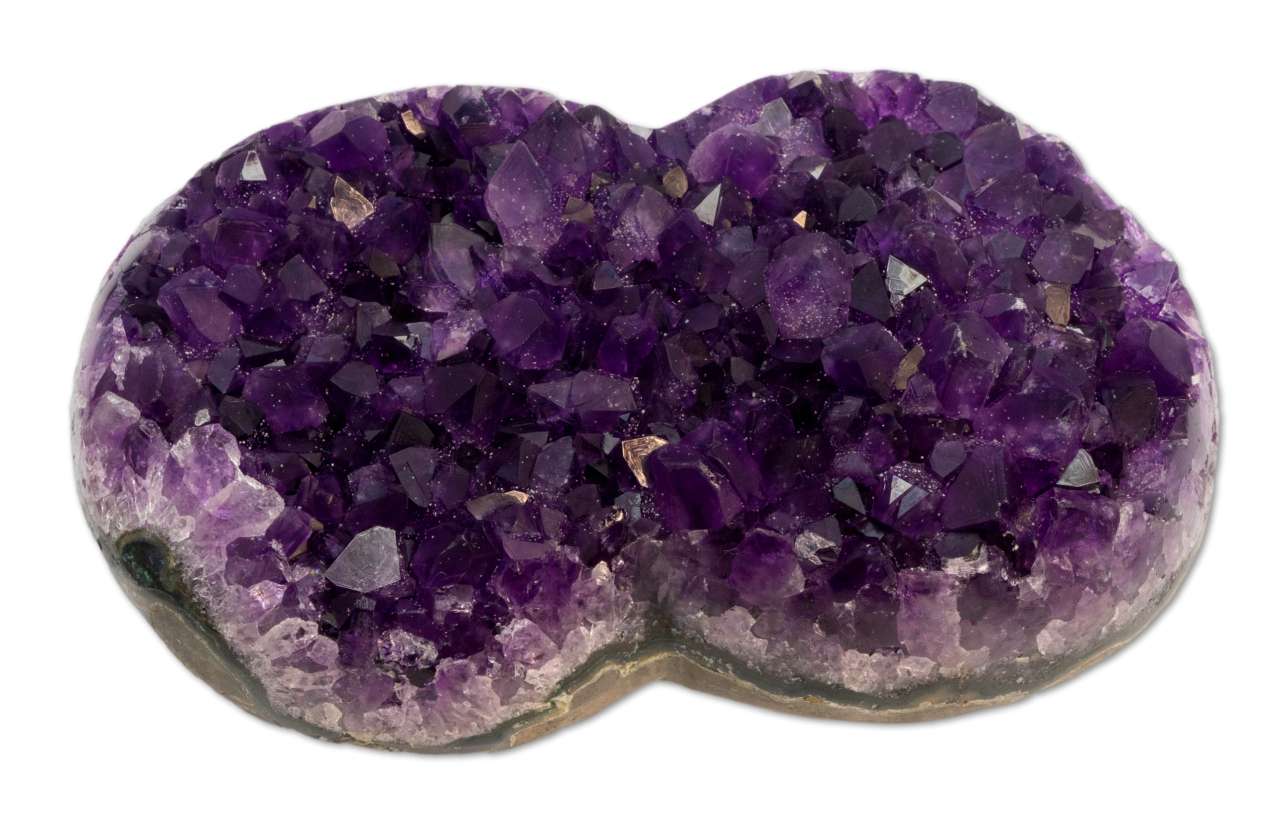 Amethyst Stufe Uruguay 1160g - Amethystdruse - Mineralien - Amethyst Druse AA Qualität #6037