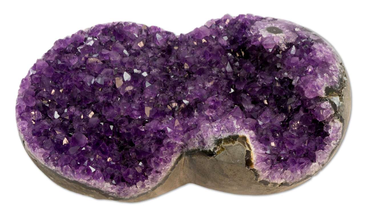 Amethyst Stufe Uruguay 953g - Amethystdruse - Mineralien - Amethyst Druse AA Qualität #6543
