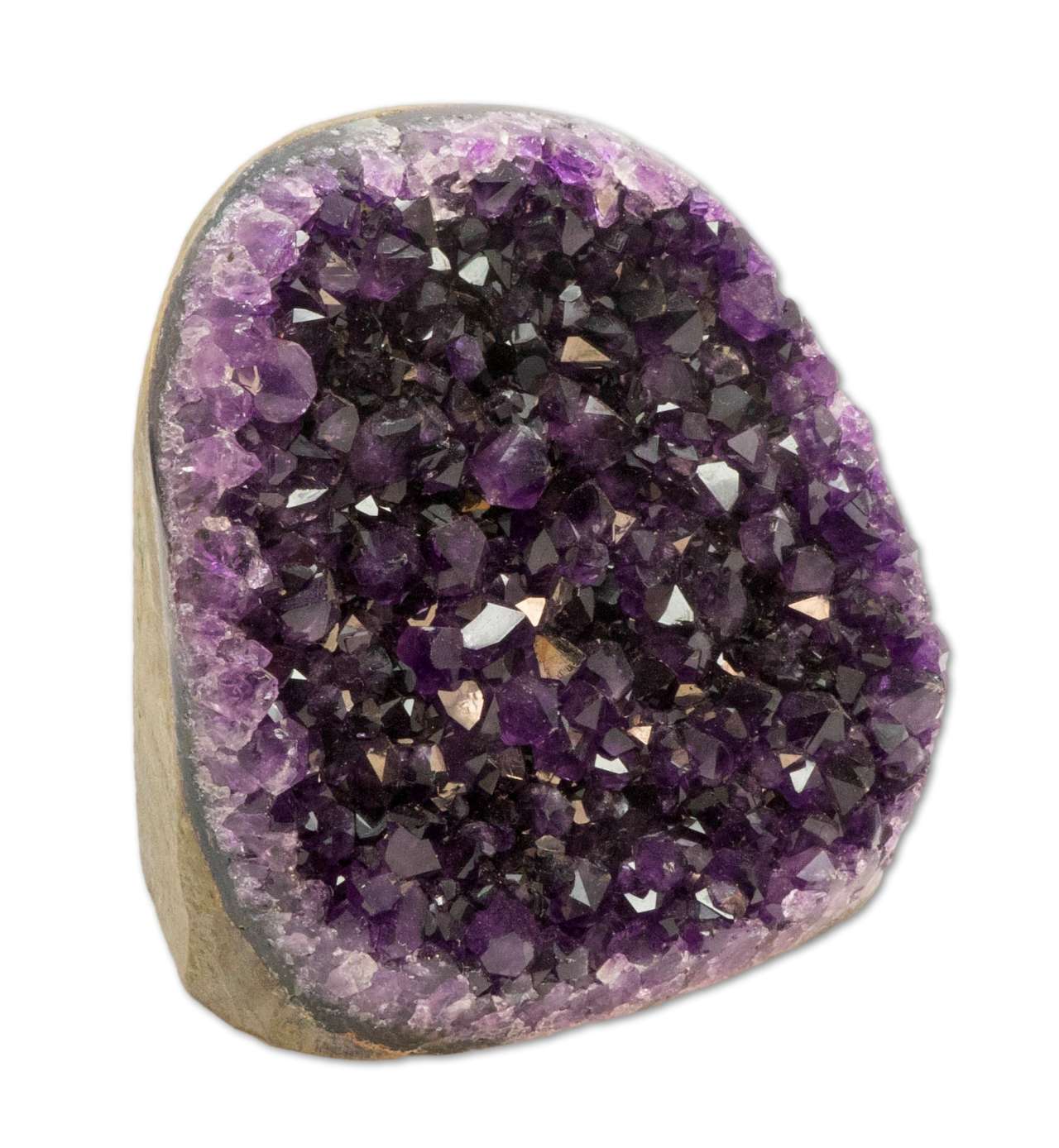 traumhafte Amethyst Druse Uruguay 583g - Amethystdruse - Mineralien - AA Qualität #5629