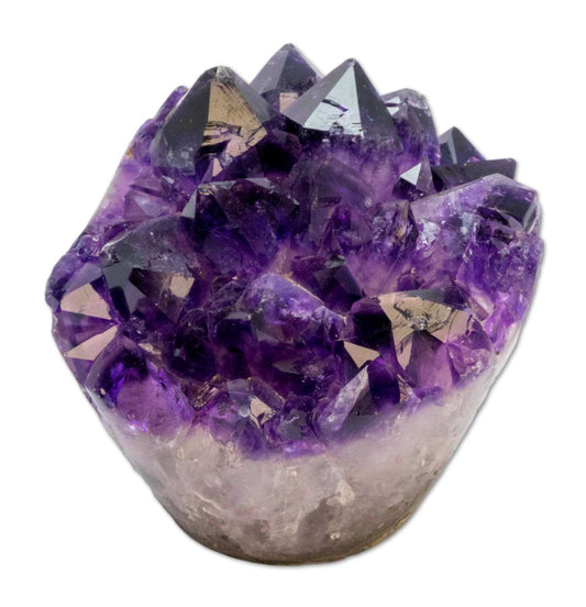 Amethyst Druse Cupcake Uruguay 766g - polierter Rand Amethystdruse - A Qualität #6144