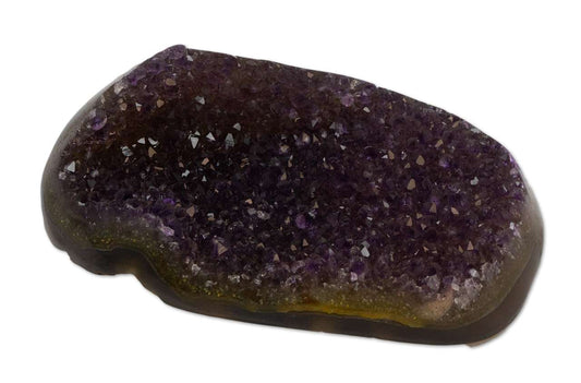 Amethyst Stufe Uruguay 189g - Amethystdruse - Amethyst Druse - polierter Rand - AA Qualität #6089