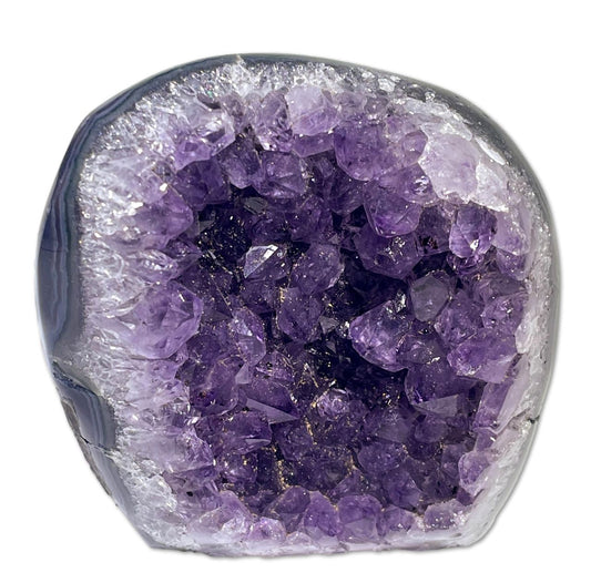 Amethyst Druse Uruguay 423g - Amethystdruse - Edelstein - Mineralien - A Qualität #3359