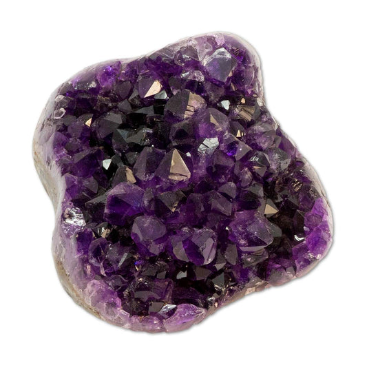 Amethyst Stufe Uruguay 1001g - Amethystdruse - Amethyst Druse - polierter Rand - Mineralien - AA Qualität #6207