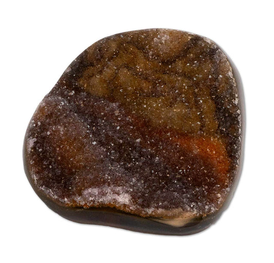 Rainbow Amethyst Stufe Uruguay 150g - polierter Rand - Amethystdruse - AA Qualität #5215