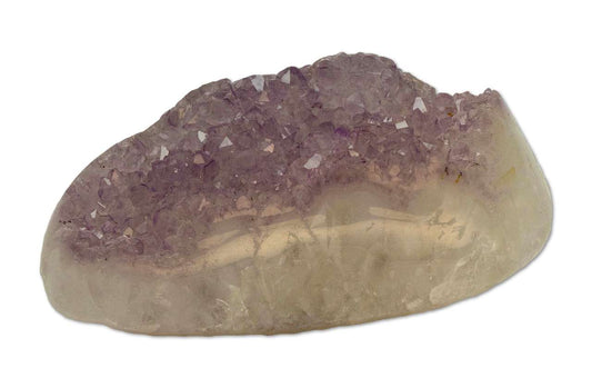Amethyst Stufe Uruguay 246g - polierter Rand - Amethystdruse - AA Qualität #0229