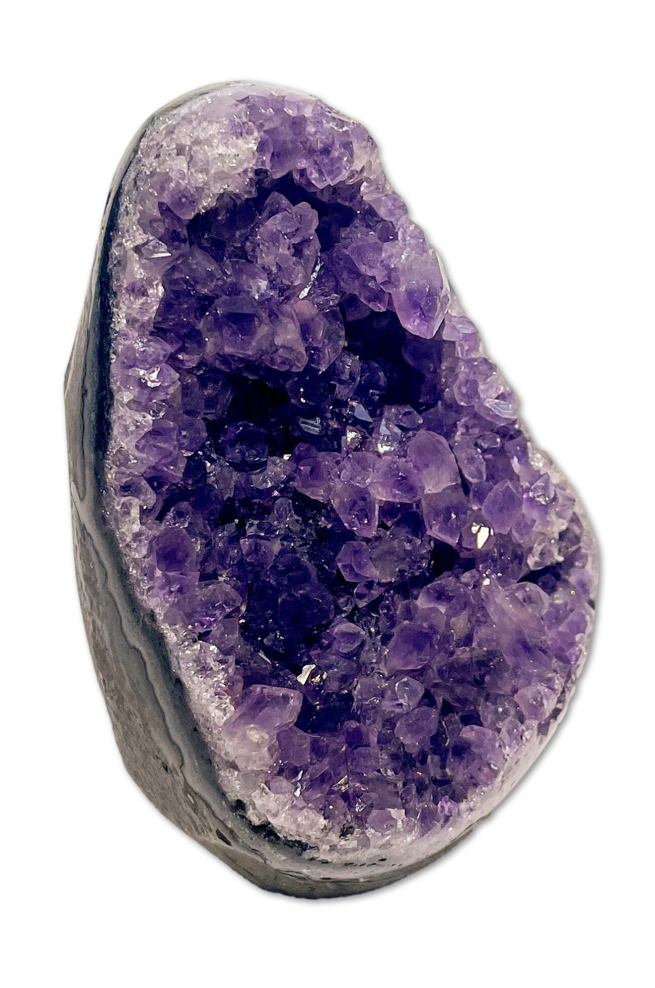 Amethyst Druse Uruguay 365g - Amethystdruse - Edelstein - Mineralien - AA Qualität #3400