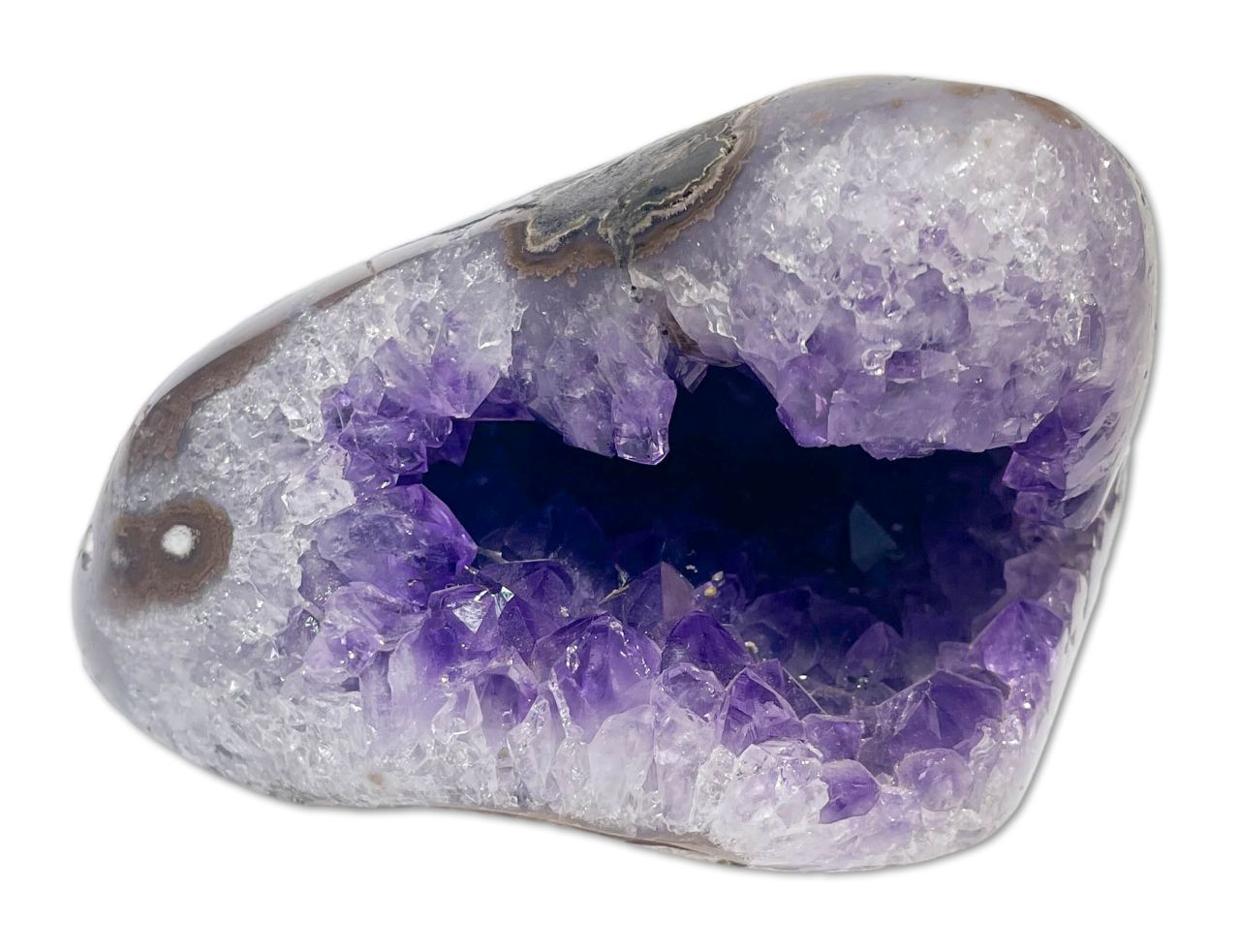 Amethyst Druse Uruguay 816g - Amethystduse - Mineralien - Edelstein - AA Qualität #6103