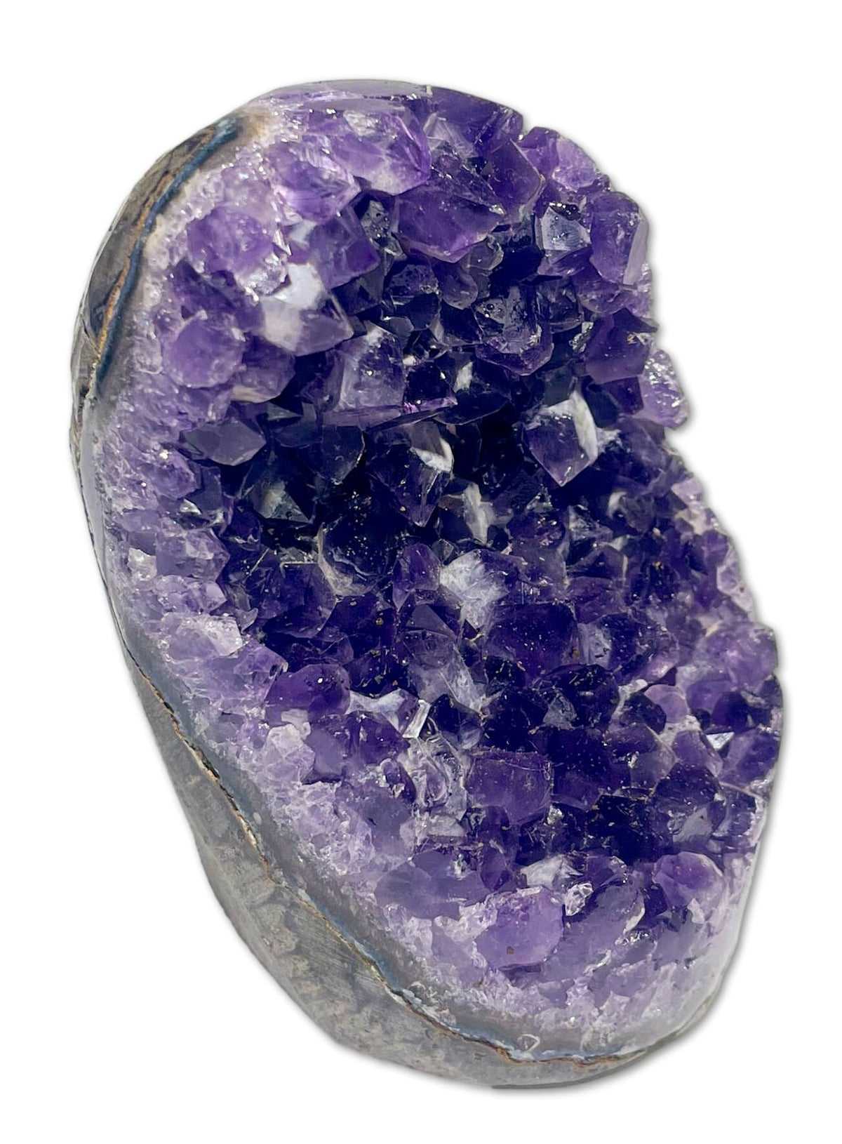 Amethyst Druse Uruguay 249g - Amethystdruse - Mineralien - Edelstein - A Qualität #5568