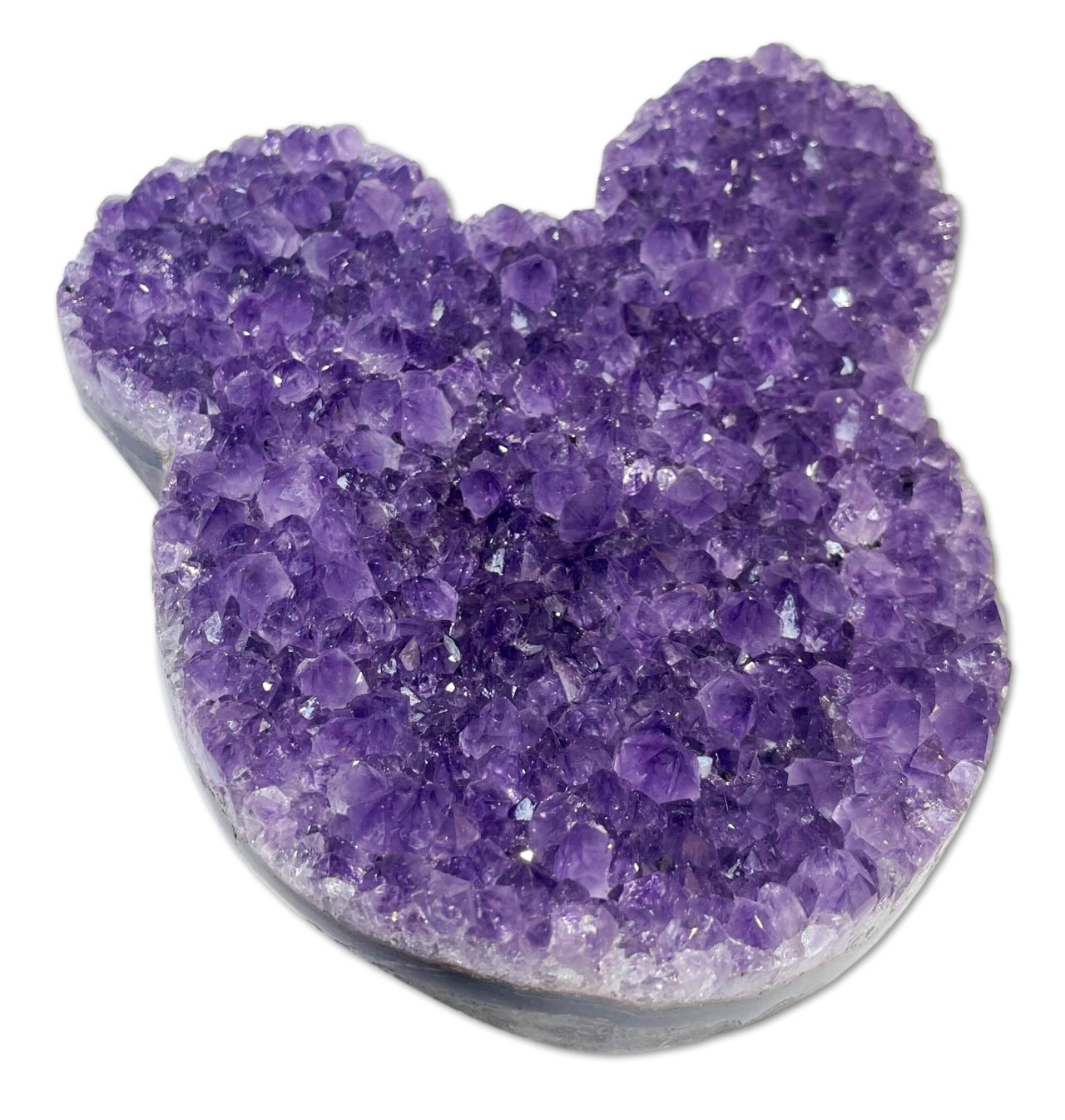 Amethyst Stufe Uruguay 640g - Amethystdruse - Amethyst Druse - Mineralien - AA Qualität #5214