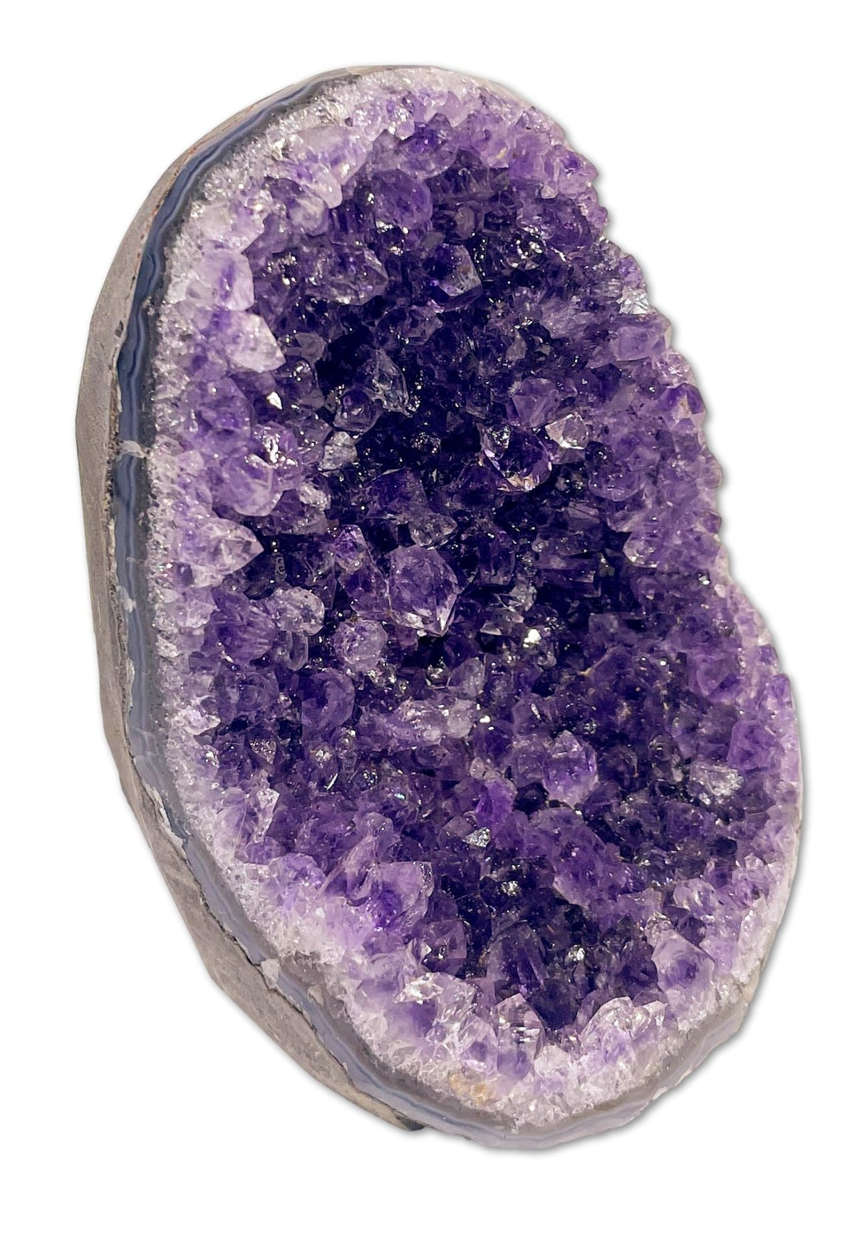 Amethyst Druse Uruguay 274g - Amethystdruse - Mineralien - Edelstein - A Qualität #5585