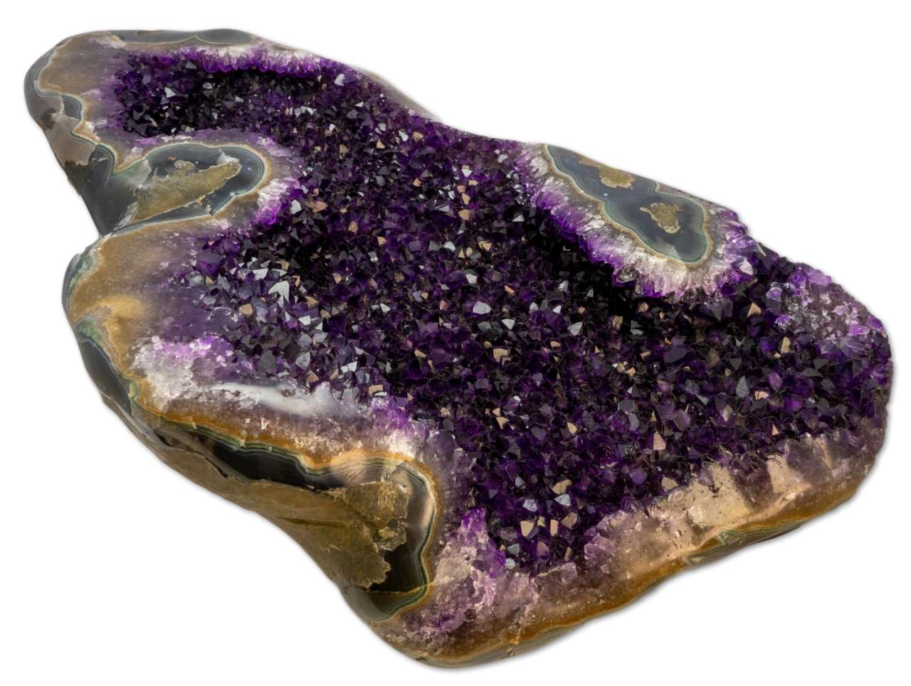 XXL Amethyst Druse Uruguay 10055g - Amethystduse - Sonderqualität #5969