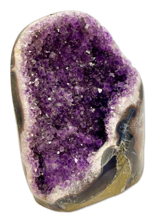 traumhafte Amethyst Druse Uruguay 978g - Amethystdruse - Mineralien - Edelstein - A Qualität #5620