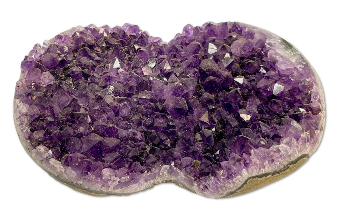 Amethyst Stufe Uruguay 522g - Amethystdruse - Amethyst Druse - Mineralien - Edelstein - A Qualität #6036