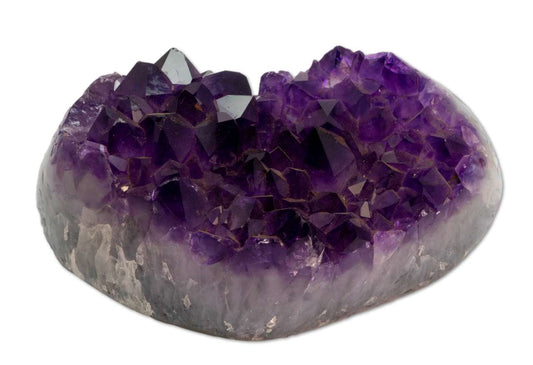 Amethyst Stufe Uruguay 959g - Amethystdruse - Amethyst Druse - polierter Rand - AA Qualität #6209
