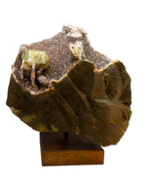Amethyst in Rock Druse Uruguay 14419g - Amethystdruse - Edelstein - Mineralien - AA Qualität #5757