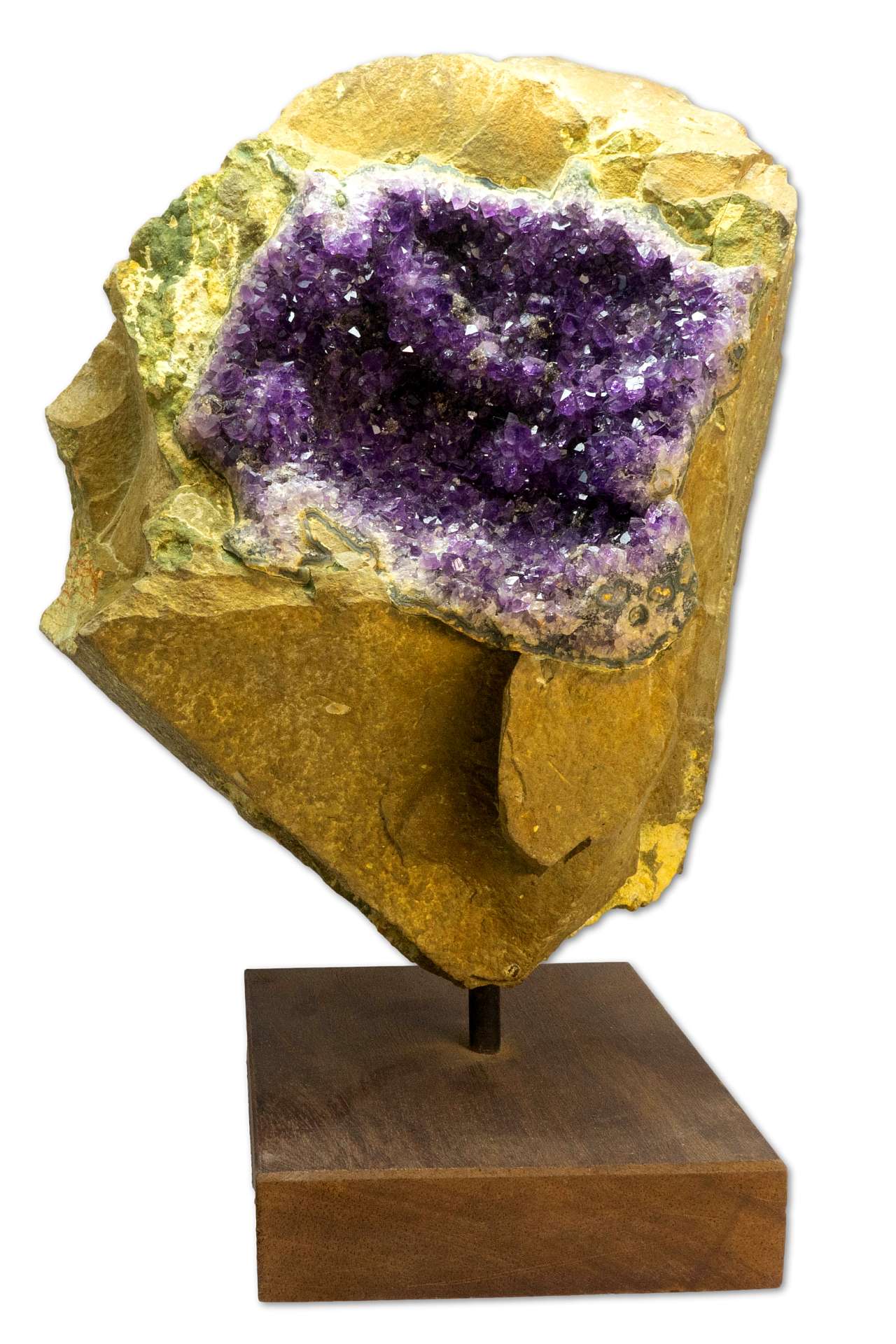 Amethyst in Rock Druse Uruguay 8806g - Amethystdruse - Edelstein - Mineralien - AA Qualität #5649
