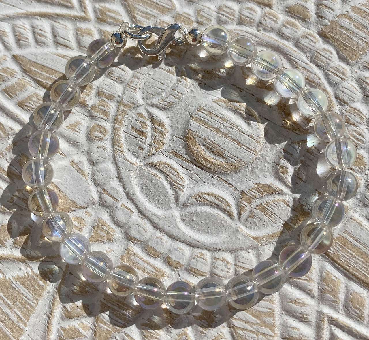 Angel Aura - Edelstein Armband - Edelsteinarmband - 925er Silber Schmuck - #6744