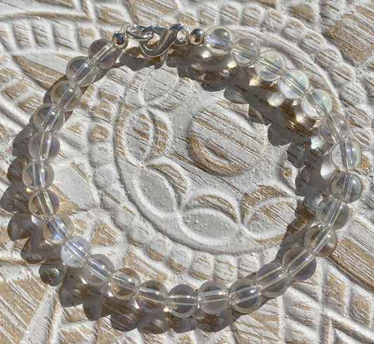 Angel Aura - Edelstein Armband - Edelsteinarmband - 925er Silber Schmuck - #6744