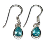 Apatit Ohrringe - A Qualität - 925er Silber Schmuck #5156