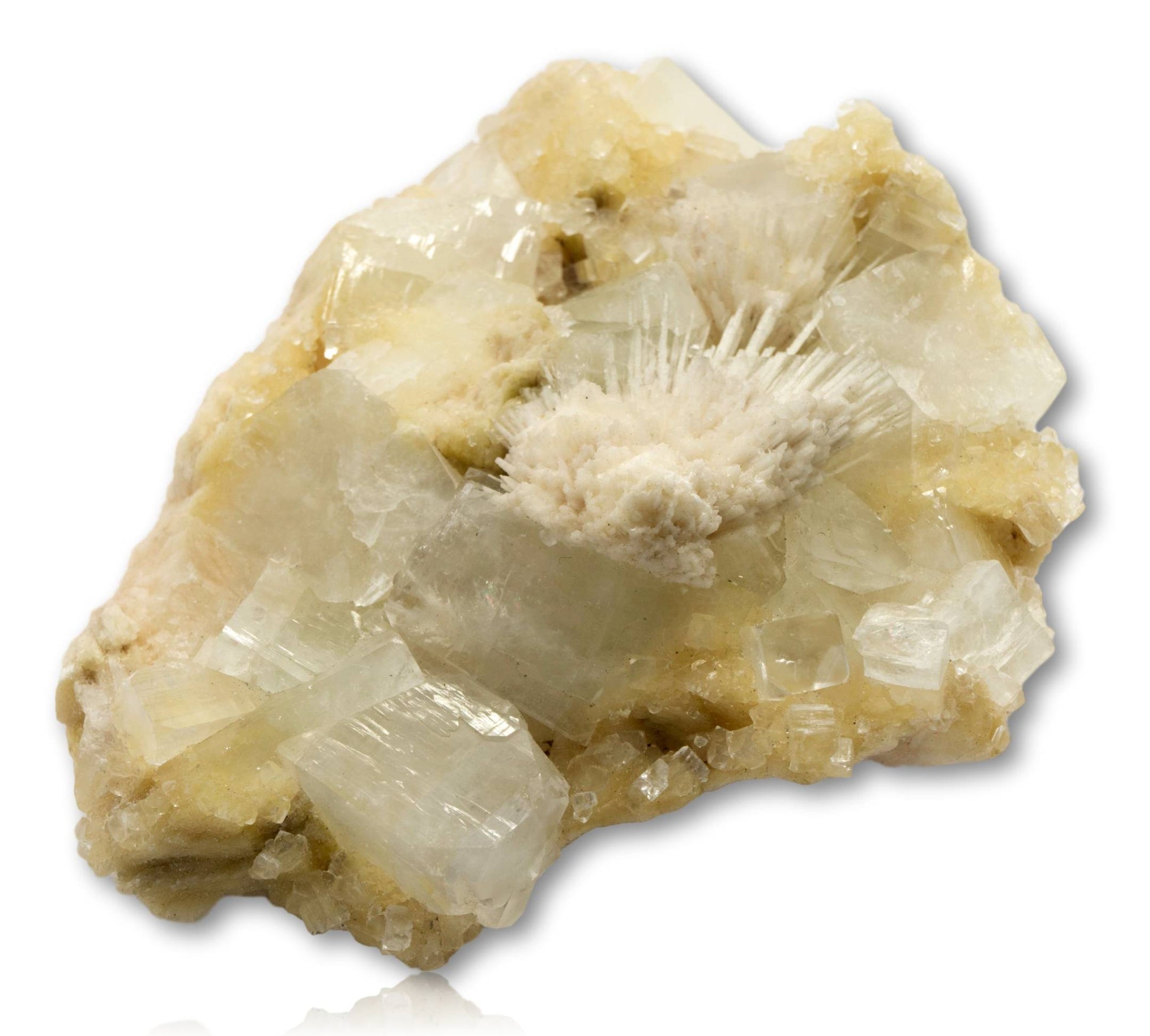 Apophyllit Druse - Stibilite - 460g - Edelstein - Mineralien - Freeform #5205