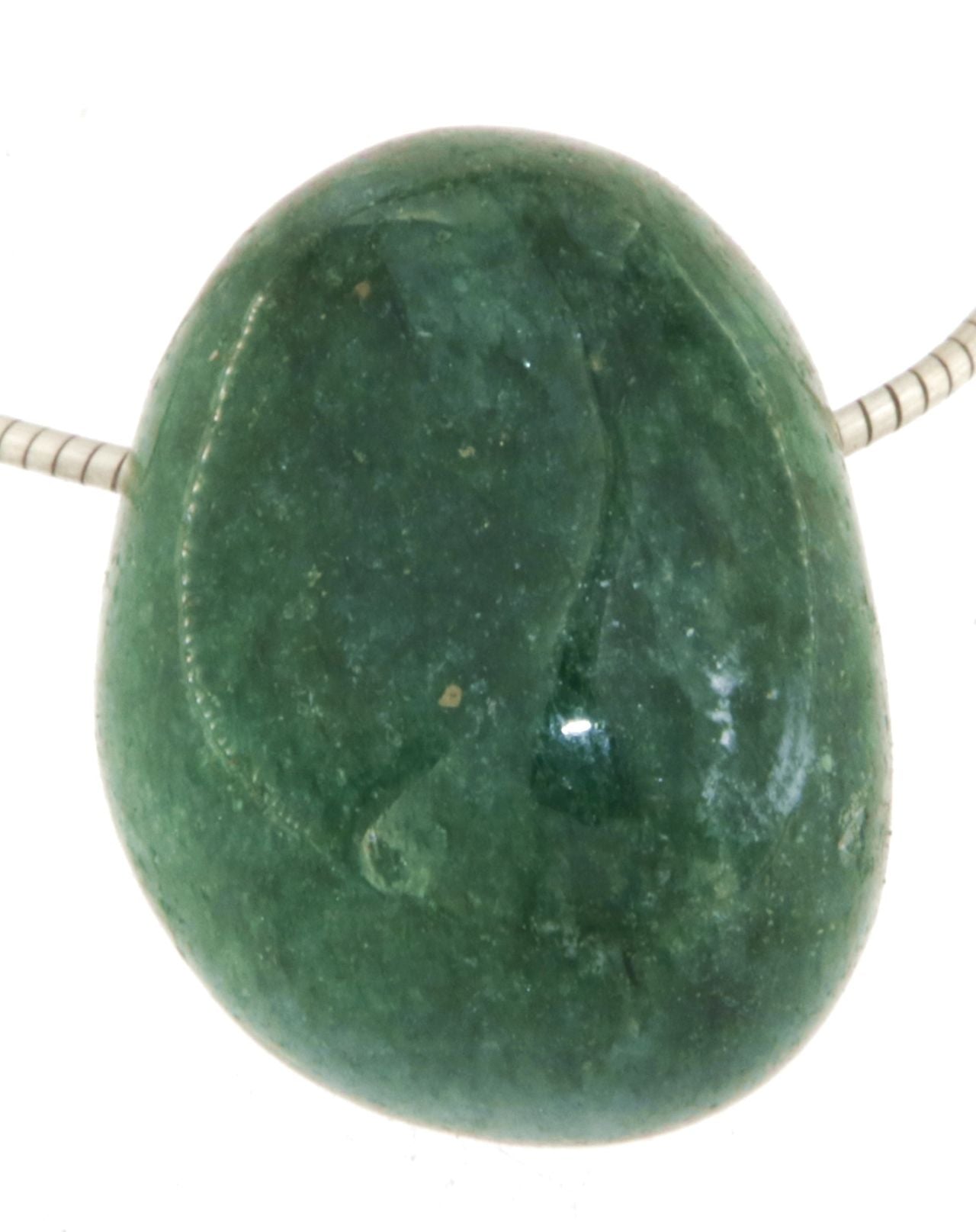 Aventurin Trommelstein Schmuck Ketten Anhänger - Edelstein A Qualität #5065