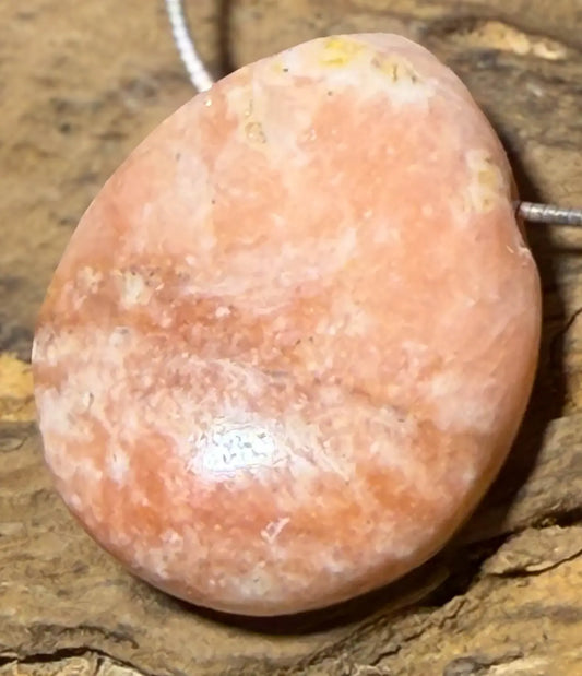 Baryt Trommelstein Edelstein Schmuck Ketten Anhänger - A Qualität #3004 - seelensteinchen