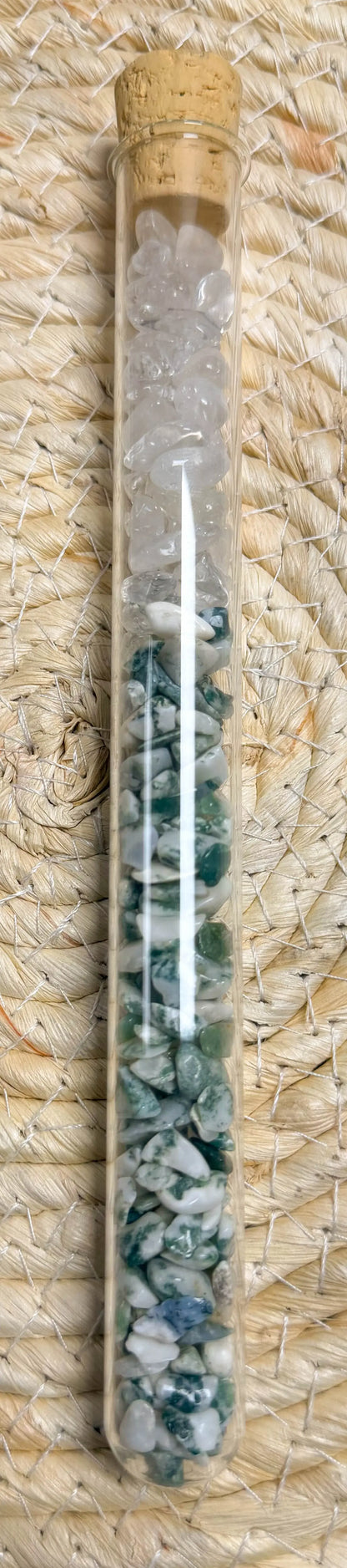 Edelsteinwasser Stab Baumachat Mischung - Wassersteine - Wasser energetisieren - seelensteinchen