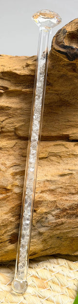 Edelsteinwasser Bergkristall PREMIUM Vital Crystal Water Stick - Diamant - Wasseraufbereitung - seelensteinchen #5967