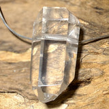 Rock Crystal Point - Gemstone Jewelry Pendant - A Quality #3099