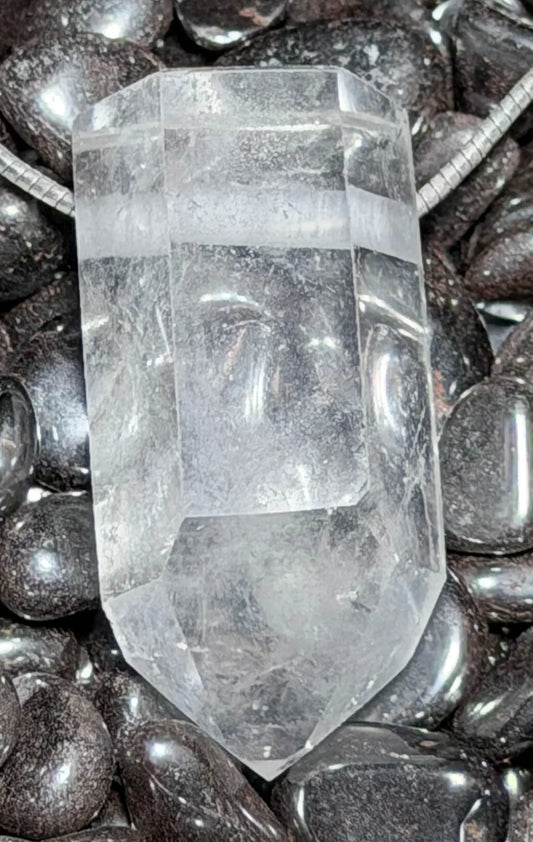 Bergkristall Spitze - Edelstein Schmuck Ketten Anhänger - A Qualität #4130