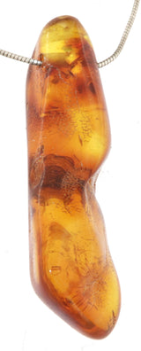 Bernstein Edelstein Schmuck Ketten Anhänger - baltic amber #6644